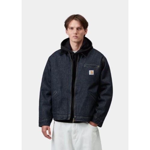 OG Detroit Jacket - Blue / Black, rinsed Carhartt Wip