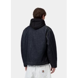 OG Detroit Jacket - Blue / Black, rinsed Carhartt Wip