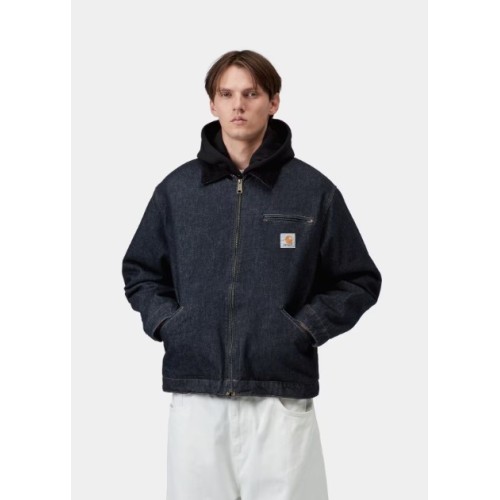 OG Detroit Jacket - Blue / Black, rinsed Carhartt Wip