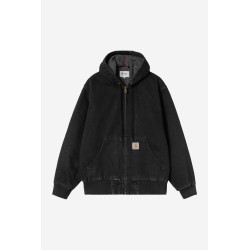OG Active Jacket - Black, Stone washed Carhartt Wip