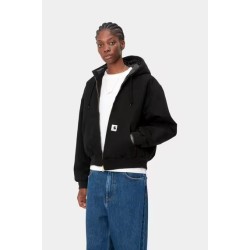 W' OG Active Jacket - Black, Rinsed Carhartt Wip