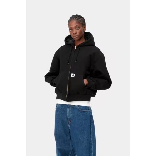 W' OG Active Jacket - Black, Rinsed Carhartt Wip