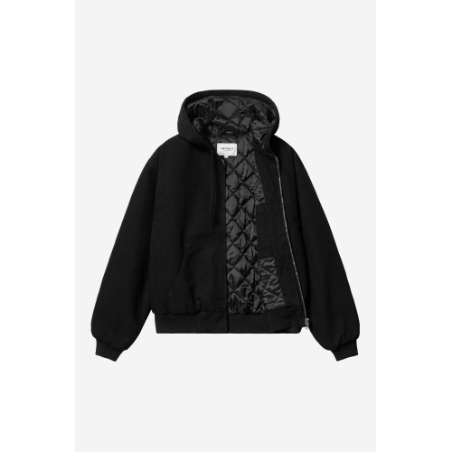W' OG Active Jacket - Black, Rinsed Carhartt Wip