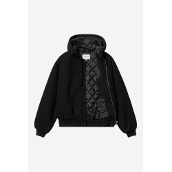 W' OG Active Jacket - Black, Rinsed Carhartt Wip