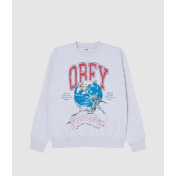 Obey Enjoy The Ride Crew Fleece 