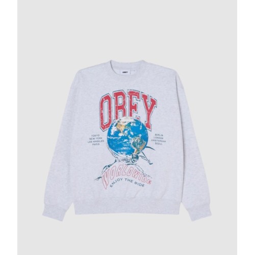 Obey Enjoy The Ride Crew Fleece 