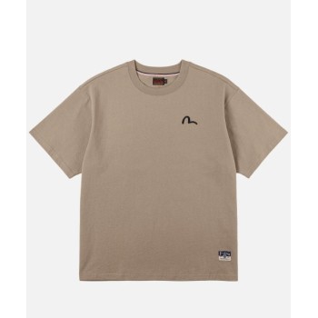 Small Seagull Embroidery T-shirt Evisu