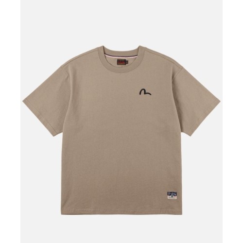 Small Seagull Embroidery T-shirt Evisu