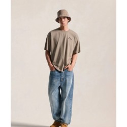 Small Seagull Embroidery T-shirt Evisu
