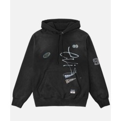Fortune Embroidered Badges Hoodie Evisu