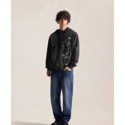 Fortune Embroidered Badges Hoodie Evisu