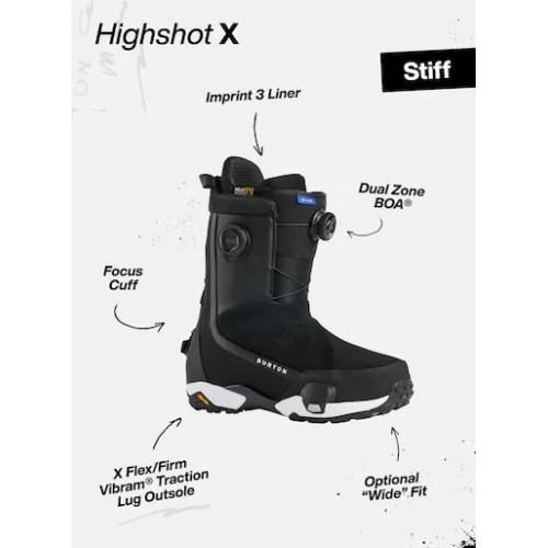 Burton Highshot X Step On Snowboard Boots