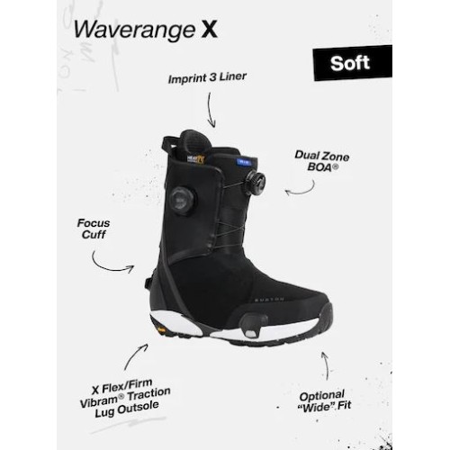Burton Waverange X Step On Snowboard Boots