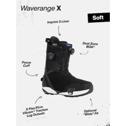 Burton Waverange X Step On Snowboard Boots