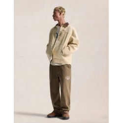 Seagull Multi-Pocket Vintage Canvas Coverall Jacket Evisu
