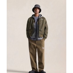 Padded Sun-Faded Daicock Bomber Jacket Evisu
