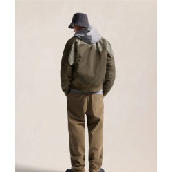 Padded Sun-Faded Daicock Bomber Jacket Evisu