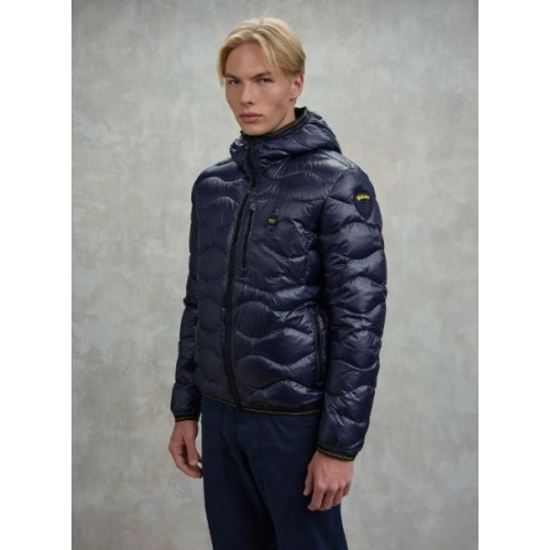 Piumino Wave Blauer 