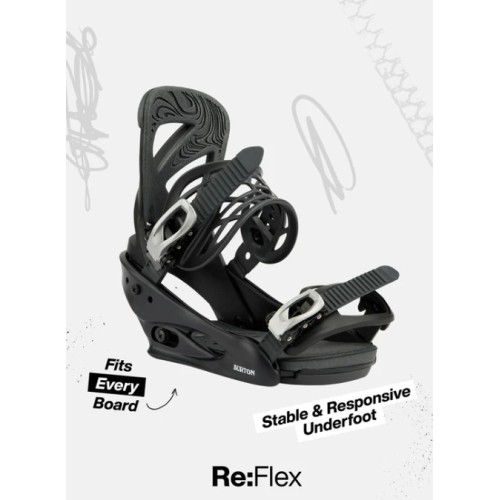 Burton Mission Re:Flex Snowboard Bindings