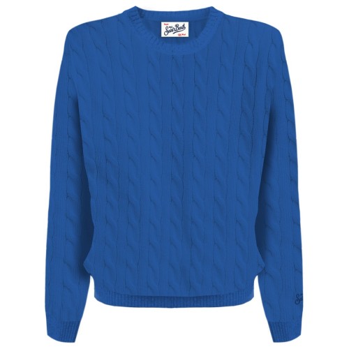 Maglione Braid Wool Saint Barth