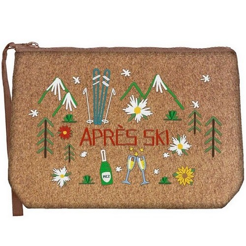 Pochette Aline Felt Saint Barth