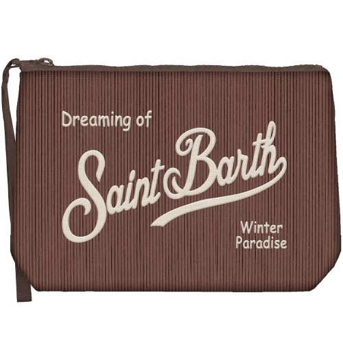 Pochette Aline Corduroy Saint Barth