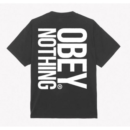 T-Shirt Obey Nothing