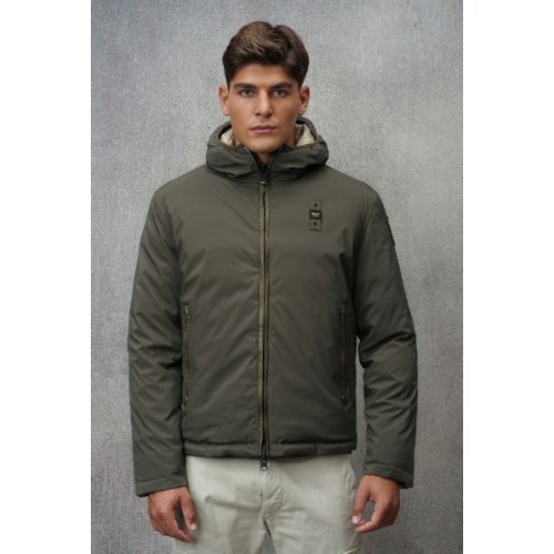 Piumino Reversibile Ballard Blauer